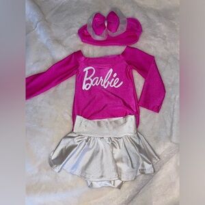 ‼️SOLD‼️Barbie outfit for baby